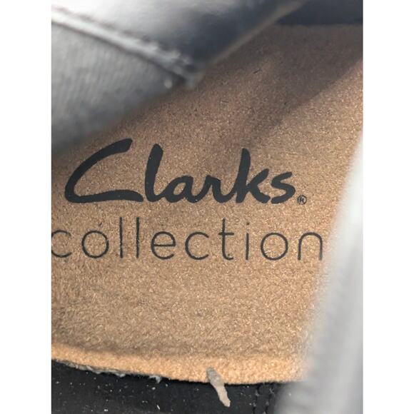 Clarks Maye Carly Tall Riding Boots Round Toe Women's Black Size US7.5M EU38 - Picture 14 of 15